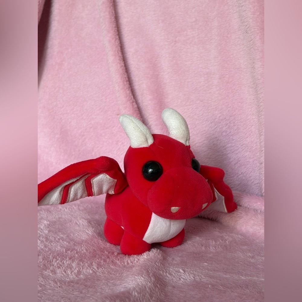 Adopt me mini red dragon plush Roblox